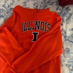 Illinois Orange Hoodie